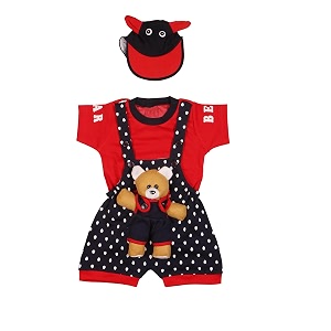 Baby Boys And Baby Girls Dungaree Set
