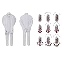 Baby Boy Christening Formal Suit Silver Guadalupe Virgin Mary on Stole SM-20