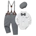Baby Boy Clothes Suits 0-24M Infant Boys Wedding Baptism Outfit
