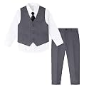 Baby Boy Formal Suit for Toddler Infant Tuxedo Dress Suits