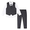 Baby Boy Formal Suit for Toddler Infant Tuxedo Dress Suits