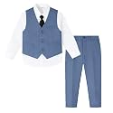 Baby Boy Formal Suit for Toddler Infant Tuxedo Dress Suits