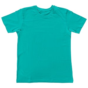Baby Boy Girls Plain Round Neck Half