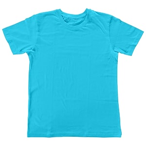 Baby Boy Girls Plain Round Neck Half