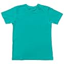 Baby BoyGirl39s Plain Round Neck Half Sleeve