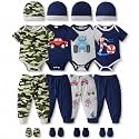Baby Boy Girl Clothes Preemie Newborn Must Have Infant Essentials Outfits 20 Piece Clothing 0-18 Months