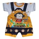 Baby Boy Girl Knee Length Cotton Dungaree