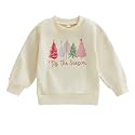 Baby Boy Girl Pumpkin Sweatshirt Tops Toddler Halloween Outfit Long Sleeve Crewneck Pullover Sweater Shirt Fall Clothes