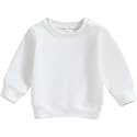 Baby Boy Girl Pumpkin Sweatshirt Tops Toddler Halloween Outfit Long Sleeve Crewneck Pullover Sweater Shirt Fall Clothes
