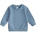 Baby Boy Girl Pumpkin Sweatshirt Tops Toddler Halloween Outfit Long Sleeve Crewneck Pullover Sweater Shirt Fall Clothes