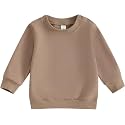 Baby Boy Girl Pumpkin Sweatshirt Tops Toddler Halloween Outfit Long Sleeve Crewneck Pullover Sweater Shirt Fall Clothes