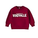 Baby Boy Girl Pumpkin Sweatshirt Tops Toddler Halloween Outfit Long Sleeve Crewneck Pullover Sweater Shirt Fall Clothes