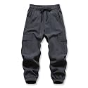 Baby Boys Cargo Joggers Pants Toddler Quick Dry Lightweight Hiking Pants Kids Pull On Sweatpants