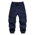 Baby Boys Cargo Joggers Pants Toddler Quick Dry Lightweight Hiking Pants Kids Pull On Sweatpants
