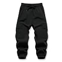 Baby Boys Cargo Joggers Pants Toddler Quick Dry Lightweight Hiking Pants Kids Pull On Sweatpants