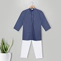 Baby Boys Ethnic Wear Cotton Kurta Pyjama