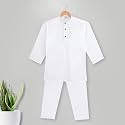 Baby Boys Ethnic Wear Cotton Kurta Pyjama