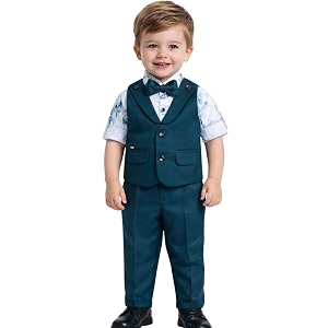 Baby Boys Formal 3 Piece Suit Set