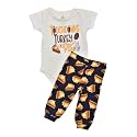 Baby Boys Girls 2pc Outfit Set Short Sleeve Bodysuit with Pants