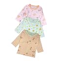 Baby Boys and Girls Full Sleeves Cotton Front Open Vest for Infant Jhabla Pack of 3