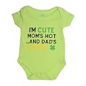 Baby Boys Girls One Piece Outfit Set Short Sleeve Bodysuit