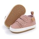 Baby Boys Girls Shoes Non-Slip Rubber Sole High-Top PU Leather Sneakers Infant First Walking Shoes Toddler Crib Shoes Newborn Loafers Flats.