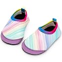Baby Boys and Girls Swim Water Shoes Barefoot Aqua Socks Non-Slip for Beach Pool Toddler Kids