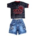 Baby Boys T-Shirt amp Short Dress 6