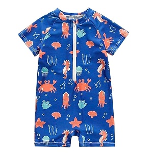 baby bucket boys swimming costume one piece swimsuit