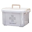 Baby Bucket Plastic Medical Kit | First Aid Kit | with Handle (SmallGrey)