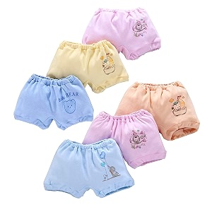 baby bucket soft cotton baby girl39s amp boy39s panties set of 6