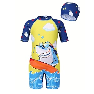 baby bucket swimsuit for boys  swimwear with cap  swimming costume  swimwear and beachwearr