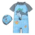 Baby Bucket Swimsuit for Boys | Swimwear with Cap | Swimming Costume | Swimwear and Beachwearr