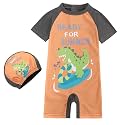 Baby Bucket Swimsuit for Boys | Swimwear with Cap | Swimming Costume | Swimwear and Beachwearr