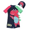 Baby Bucket Swimsuit for Boys | Swimwear with Cap | Swimming Costume | Swimwear and Beachwearr