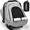 Waterproof Baby Car Seat Cover,Infant Car Seat Canopy for Boys and Girls