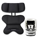 Baby Car Seat Insert, Baby Car Seat Insert and Head Support Pillow Compatible with Doona Car Seat Strollers, Stroller Cushion, Impact Protection (Black)