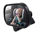 Baby Car Seat Mirror - Baby Back Seat Front View Adjustable Shatterproof In Car Safety Mirror