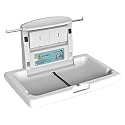 Commercial Baby Changing Station Wall Mounted, Horizontal Fold-Down Baby Changing Table, Heavy Duty 200lb Capacity, Space Saving Diaper Changing Station for Restroom & Public Facilities