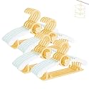 Baby Clothes Hangers 20 Pack Plastic Kids Hangers Space Saving for Closet