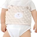 Baby Colic and Gas Relief - Cassia Seed Heated Tummy Wrap,Baby Heating Pad Swaddle Belt Relieves and Soothes Gas,Bloating and Upset Stomach (Blue)