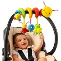 Car Seat Toys, Hanging Spiral Stroller Toy for Babies 0-12 Months