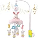 Baby Crib Mobile with Music for Boys