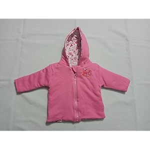 baby cry baby reversible sweater jacket - baby jacketwinter jackets for toddler girlsboys- sweater for baby girlsbaby boys light pink 6-9 months