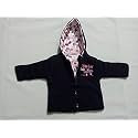 Baby cry Baby Reversible Sweater Jacket - Baby Jacket/Winter Jackets for Toddler Girls/Boys- Sweater for Baby Girls/Baby Boys (Navy Blue, 6-9 Months)