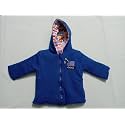 Baby Cry Reversible/Two side Jacket, Hooded Zipper Jacket with Full Sleeve for Baby Boys &amp; Girls (royal blue, 18-24 months)