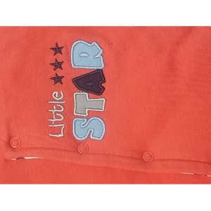 baby cry boy39s and baby girl39s cotton reversible jacket 6-9 months orange