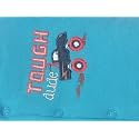 Baby cry Boy's and Baby Girl's Cotton Reversible Jacket (9-12 Months, Sky Blue)