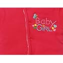 Baby cry Boy's and Baby Girl's Cotton Reversible Jacket (0-6 Months, Dark Pink)