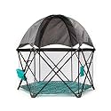 Baby Delight Go with Me Eclipse Deluxe Playard, Watercolor Stripe Base